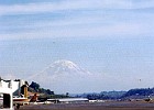 Mount Rainier, from Boeing Field, Seattle, 1975