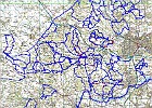 After 2000, I did a lot of hikes, mostly in the Chiltern hills.  Here are GPS tracks colllected in 2007 (excluding long western extension to Avebury (end of the Ridgeway).