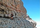 The cliff climbing experience was useful on paths like these