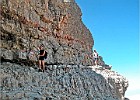 The cliff climbing experience was useful on paths like these