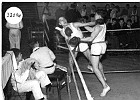 This is the only picture of the senior school finals in the archives.  When we reached the senior level  we'd developed some serious muscles so the fights got much more competitive.  I think I  preferred boxing to rugby  because it was one-to-one. When the bell went, you had nobody but yourself to rely on.  If you won, it was your own courage and endurance that did it.