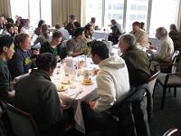 Lunch in Room 500, Rush Medical School
