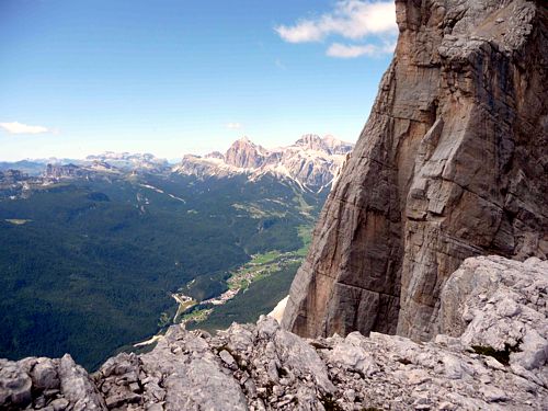 view of valley